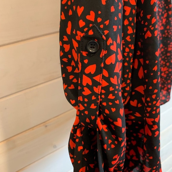 Love & Legend | Heart Button Up Blouse - Picture 3 of 6